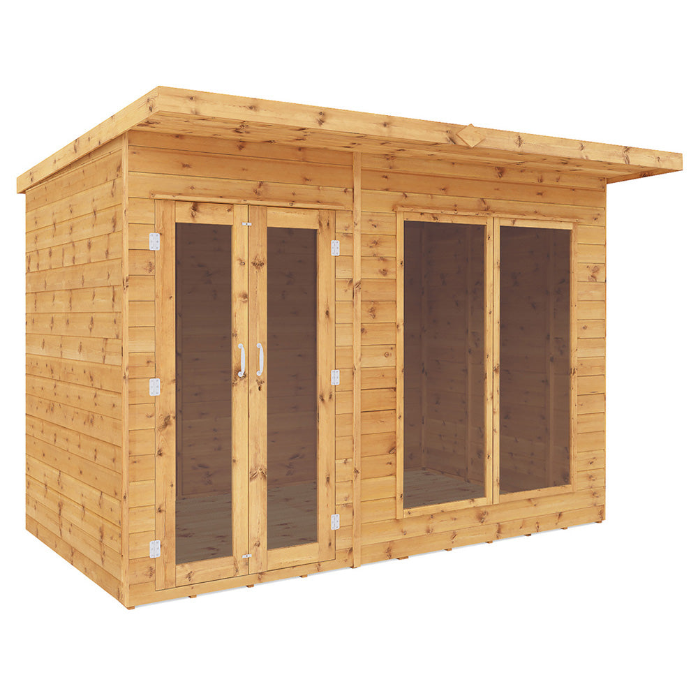 Mercia Maine 10 x 6ft Double Door Shiplap Traditional Summerhouse
