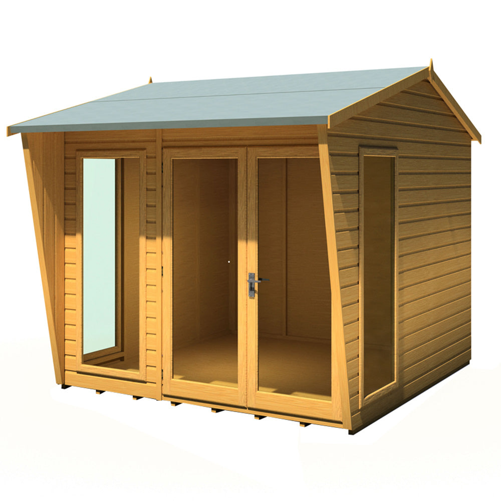 Shire Burghclere 8 x 8ft Double Door Contemporary Summerhouse