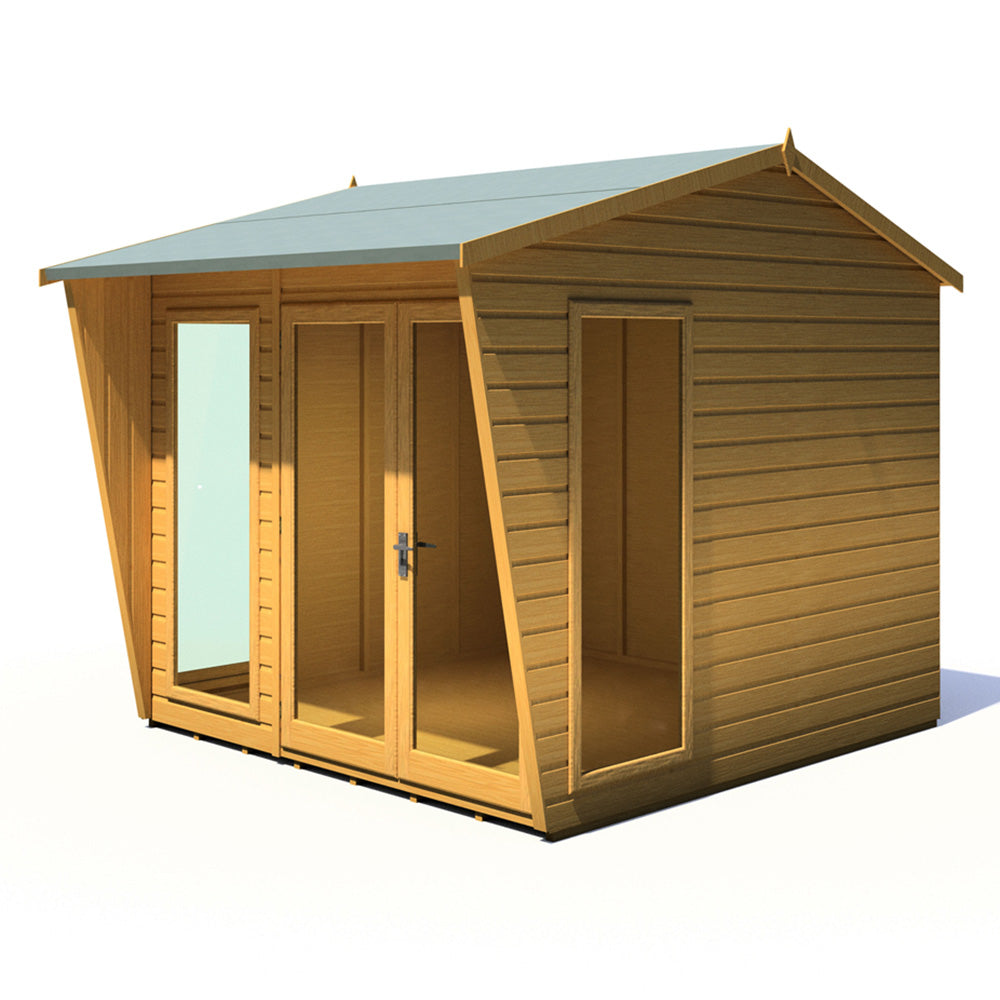 Shire Burghclere 8 x 8ft Double Door Contemporary Summerhouse