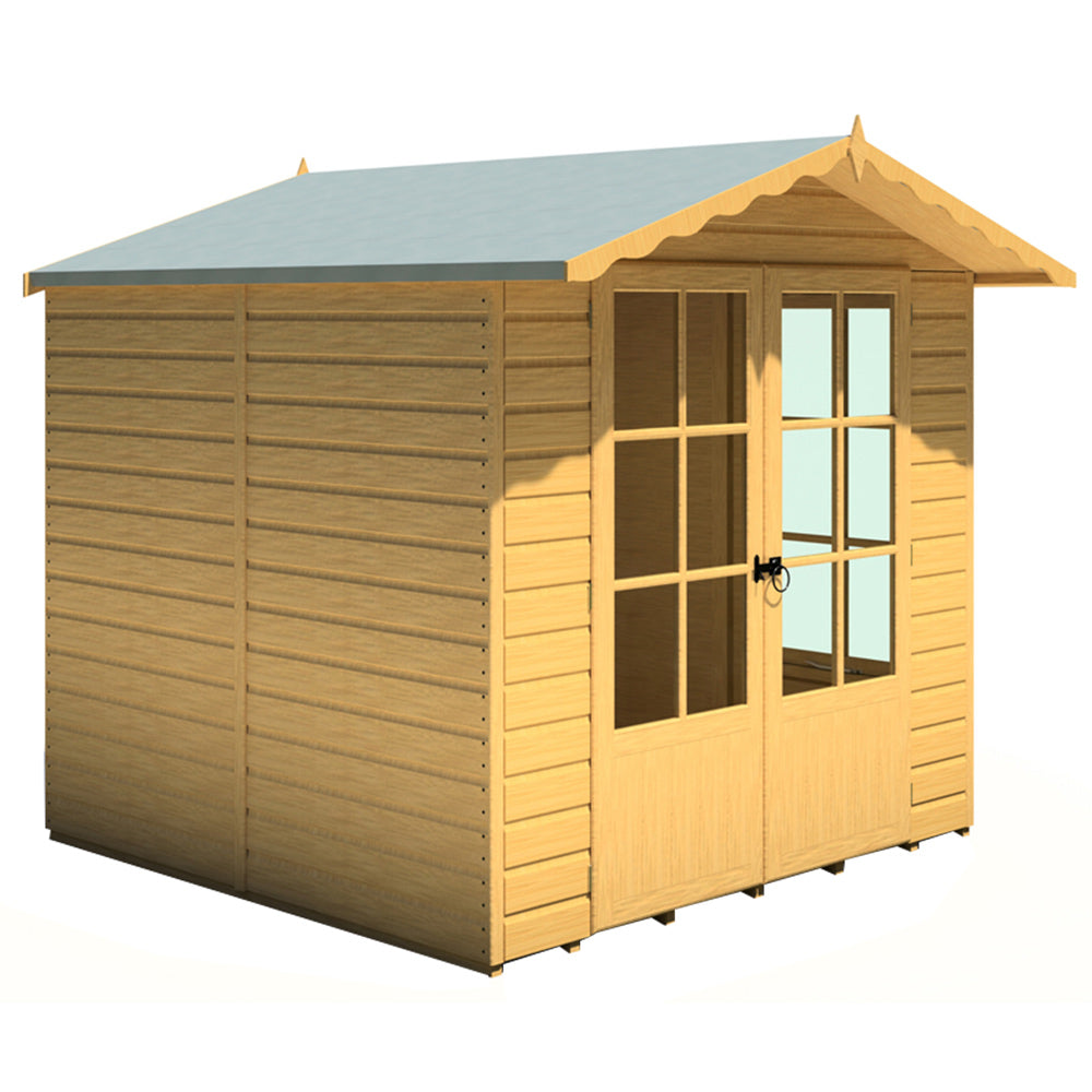 Shire Buckingham 7 x 7ft Double Door Traditional Summerhouse