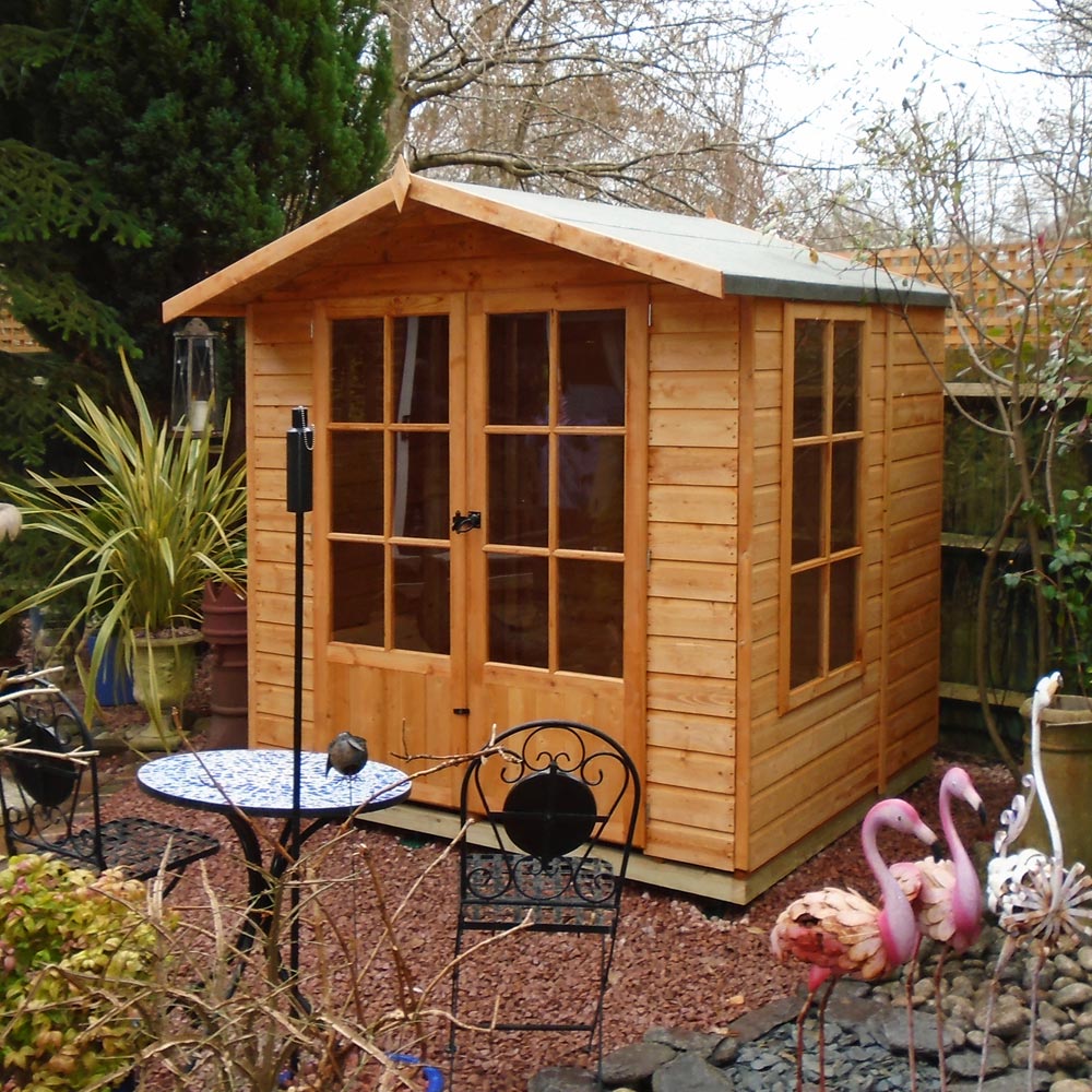 Shire Buckingham 7 x 7ft Double Door Traditional Summerhouse