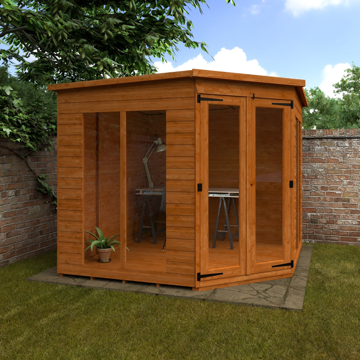 Cornerstead Lodge Summerhouse – Stylish Corner Escape