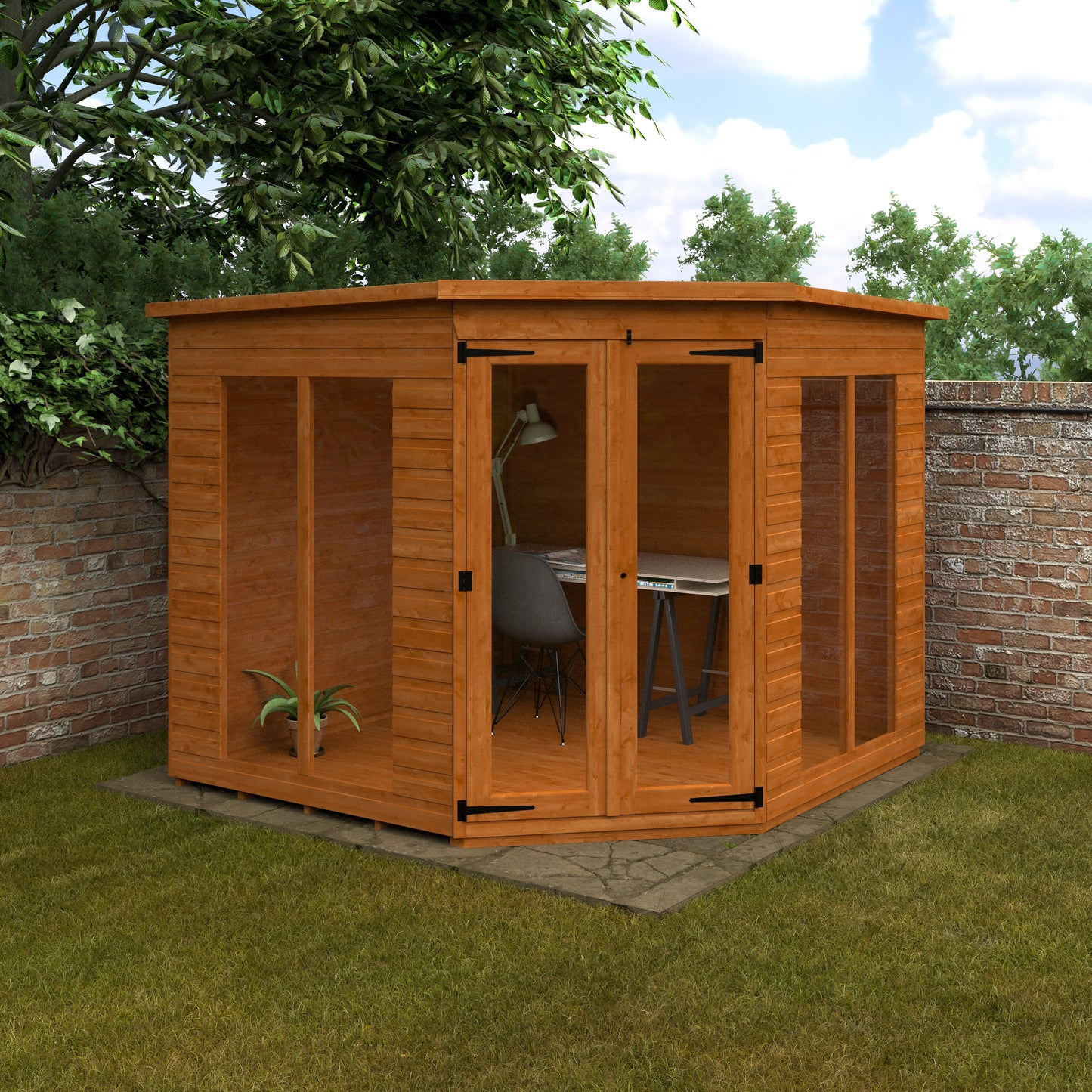 Cornerstead Lodge Summerhouse – Stylish Corner Escape