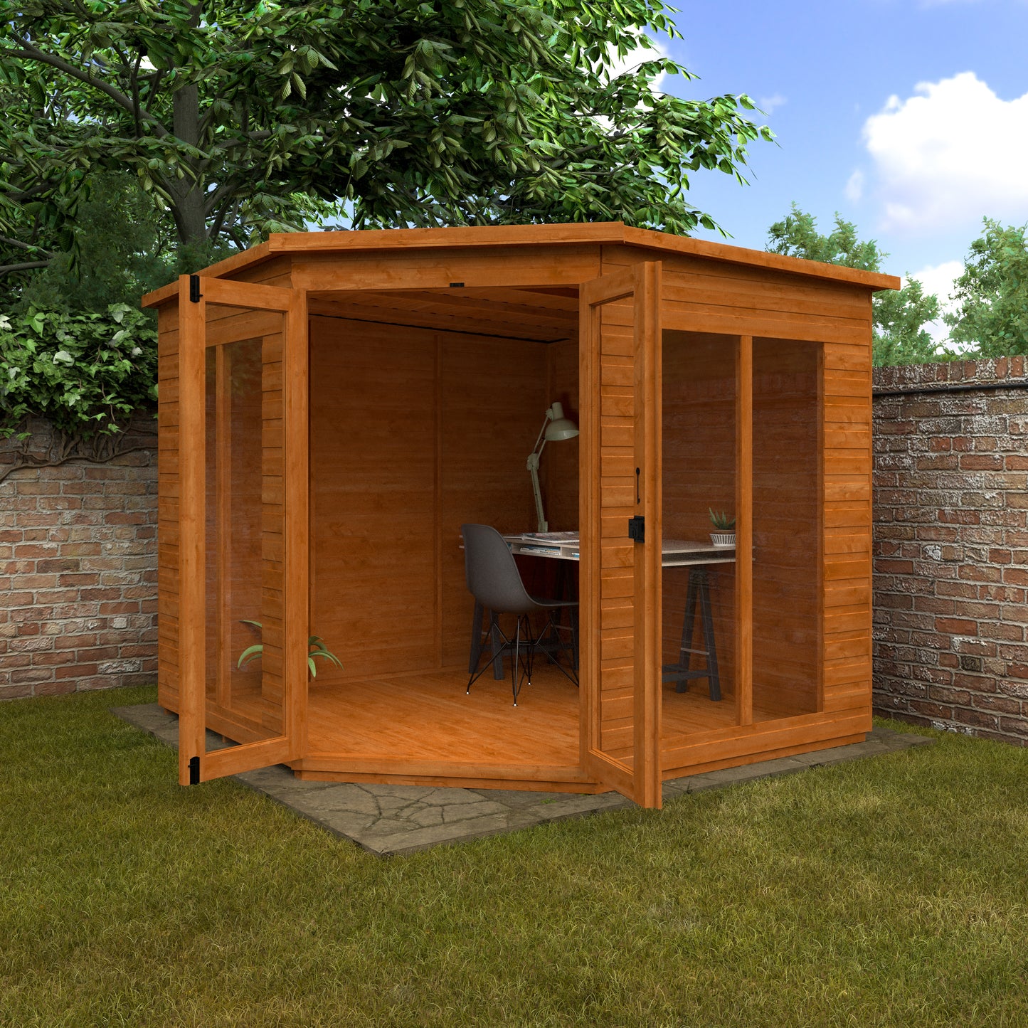 Cornerstead Lodge Summerhouse – Stylish Corner Escape