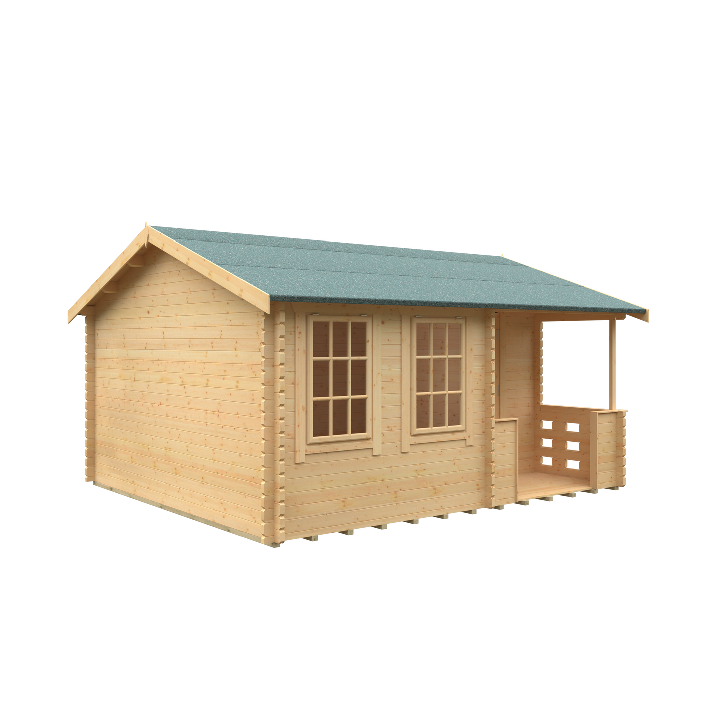 Larchwell Log Cabin - 44mm