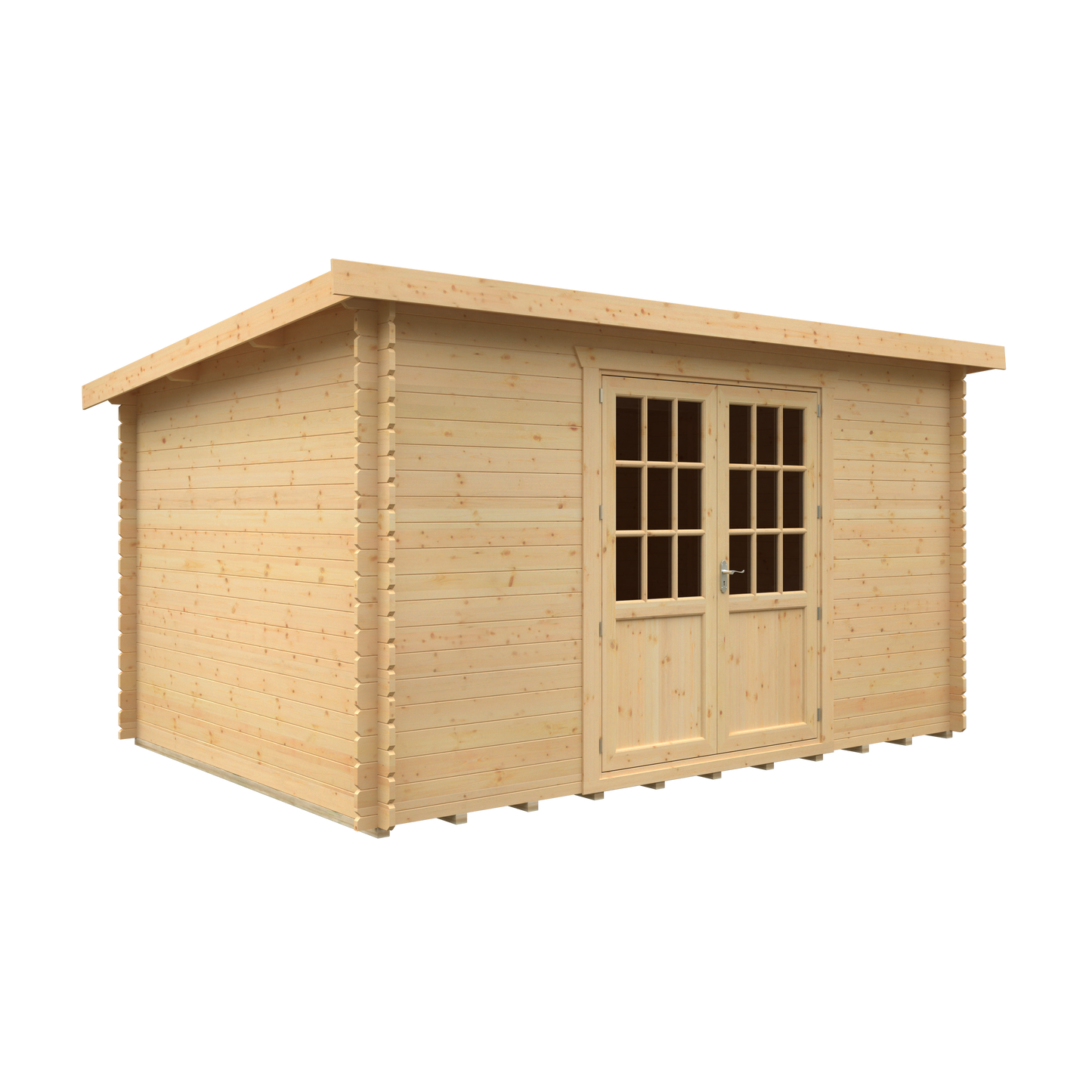 Oakline Cabin – 28mm Log Cabin – Large Garden Escape
