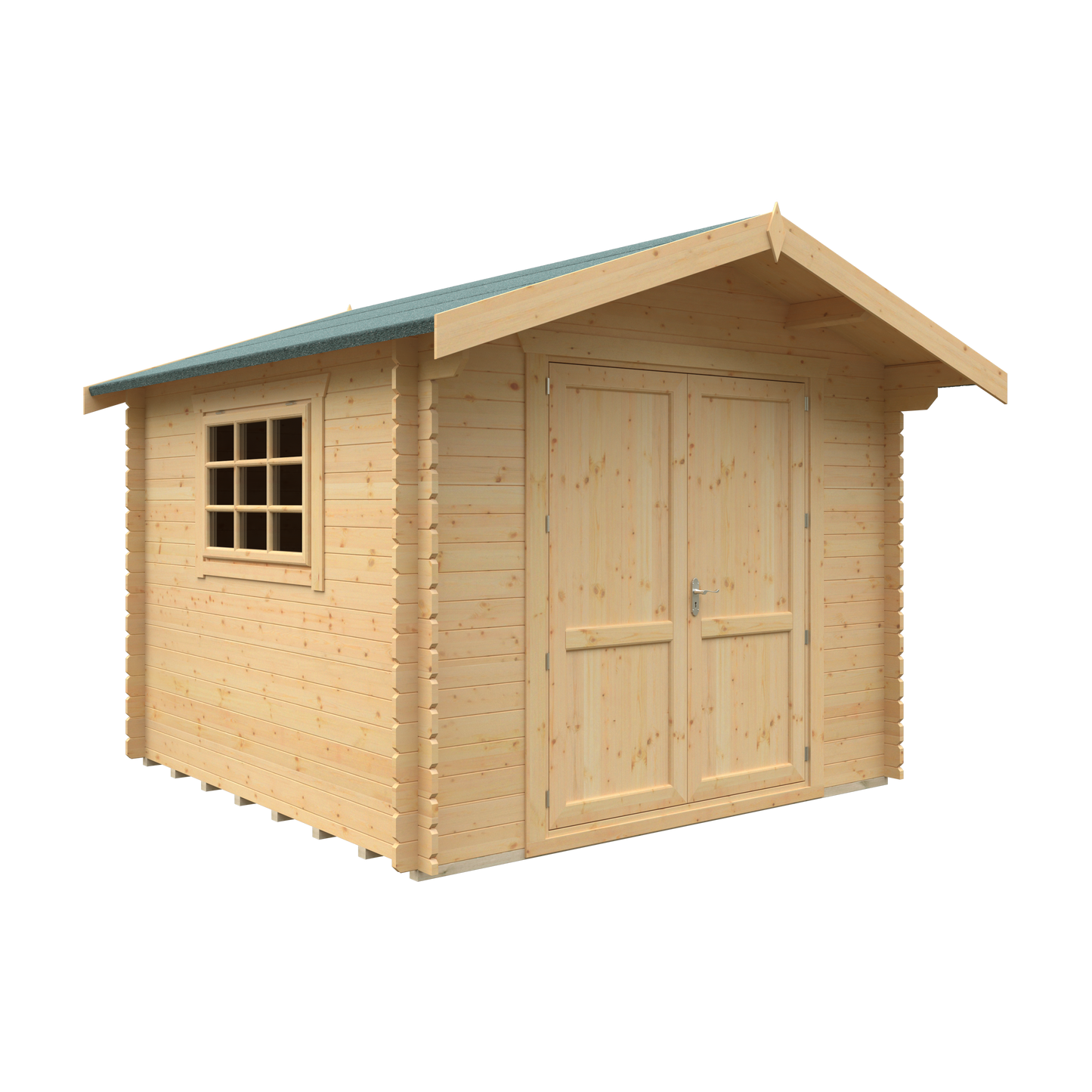 Ironhouse Cabin – 28mm Log Cabin - Gym Space