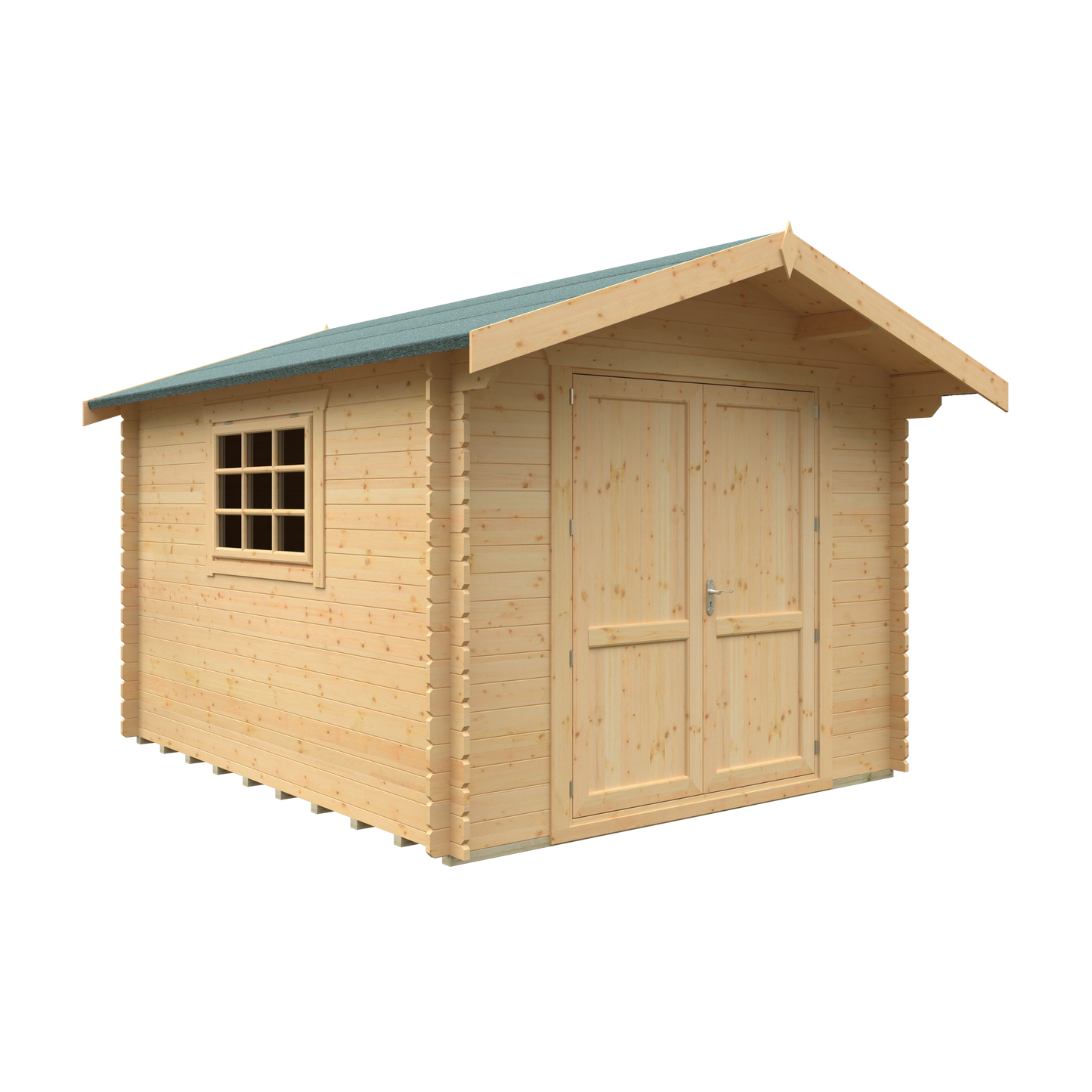 Ironhouse Cabin – 28mm Log Cabin - Gym Space