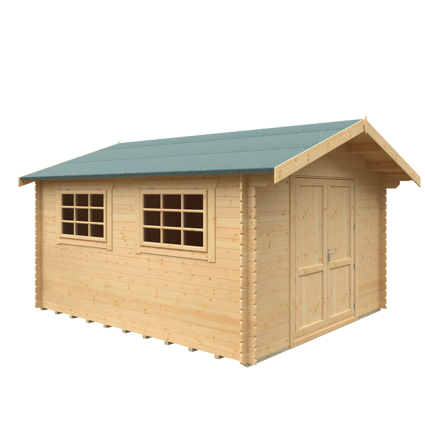Ironhouse Cabin – 28mm Log Cabin - Gym Space