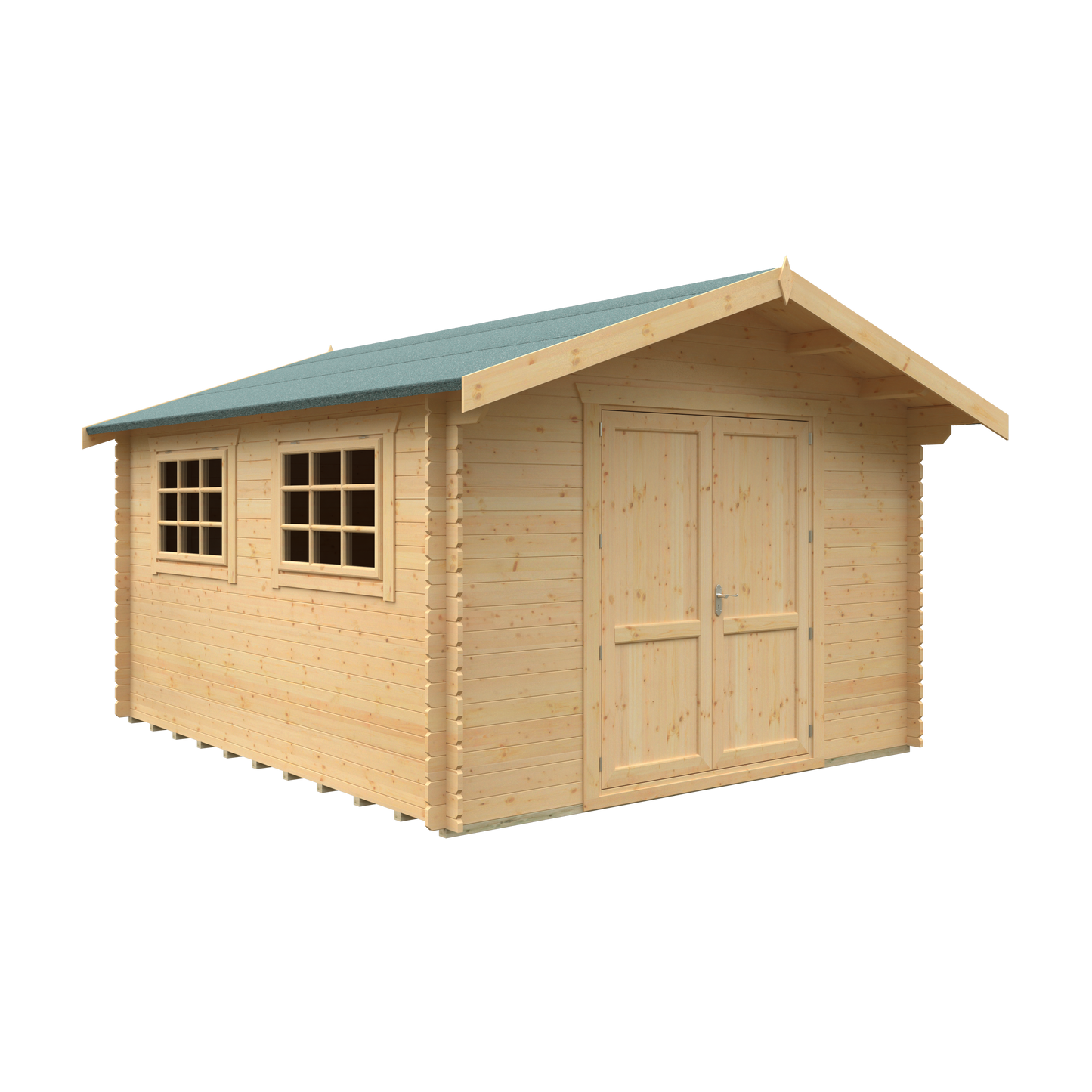 Ironhouse Cabin – 28mm Log Cabin - Gym Space
