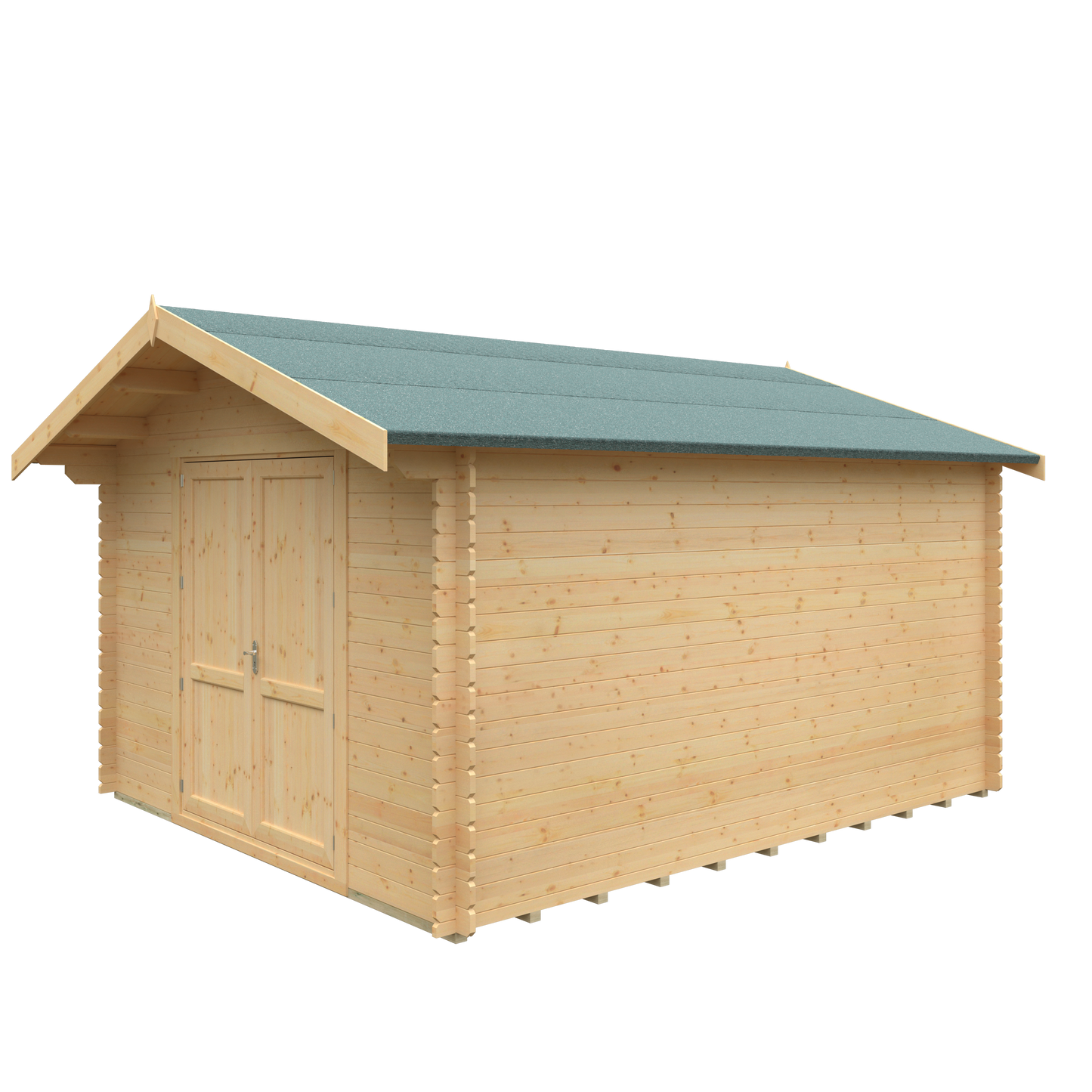 Ironhouse Cabin – 28mm Log Cabin - Gym Space