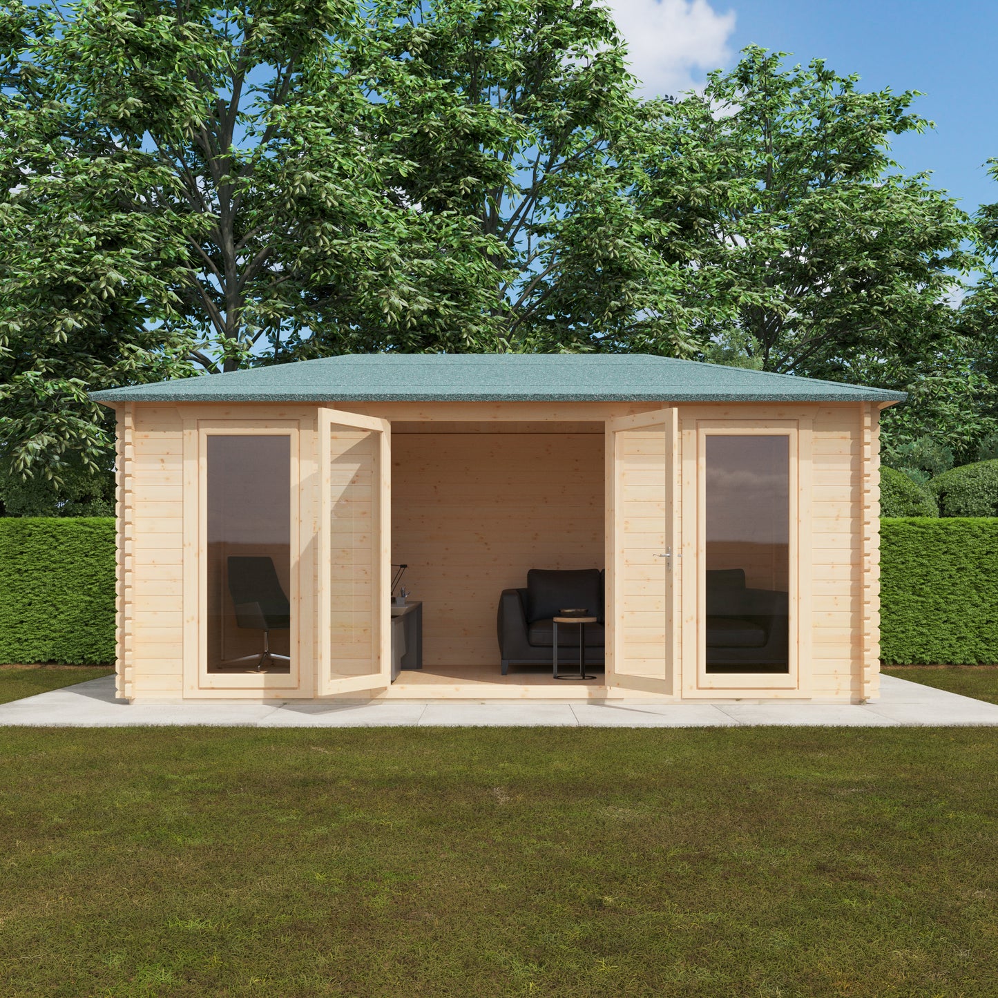 Oakridge Log Cabin – 44mm