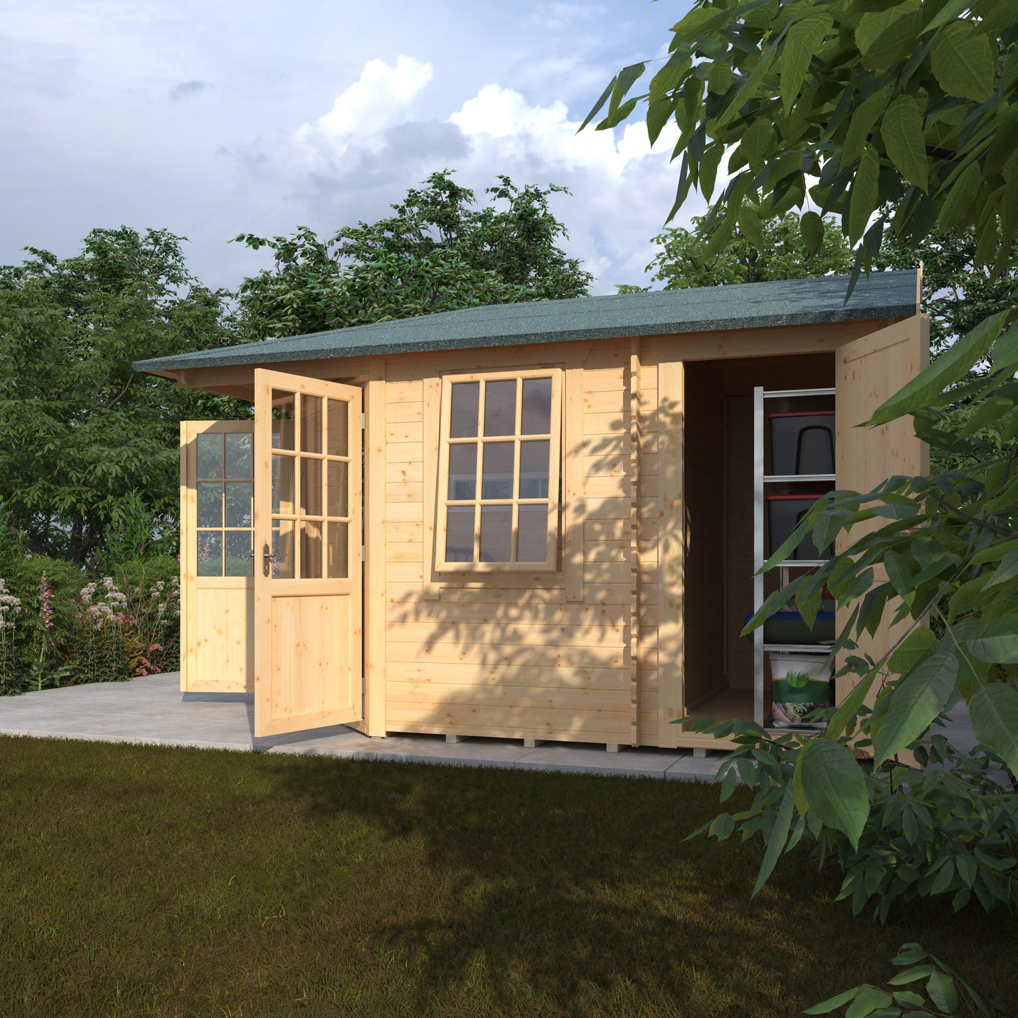 Stonewillow Cabin – 28mm Log Cabin