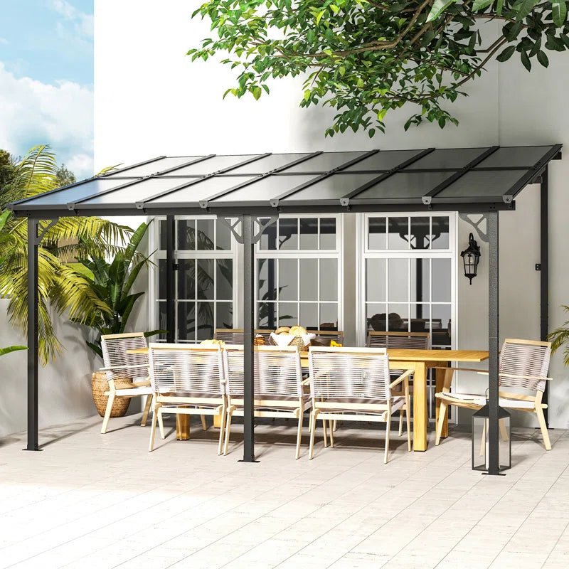 Metal Pergola with Canopy