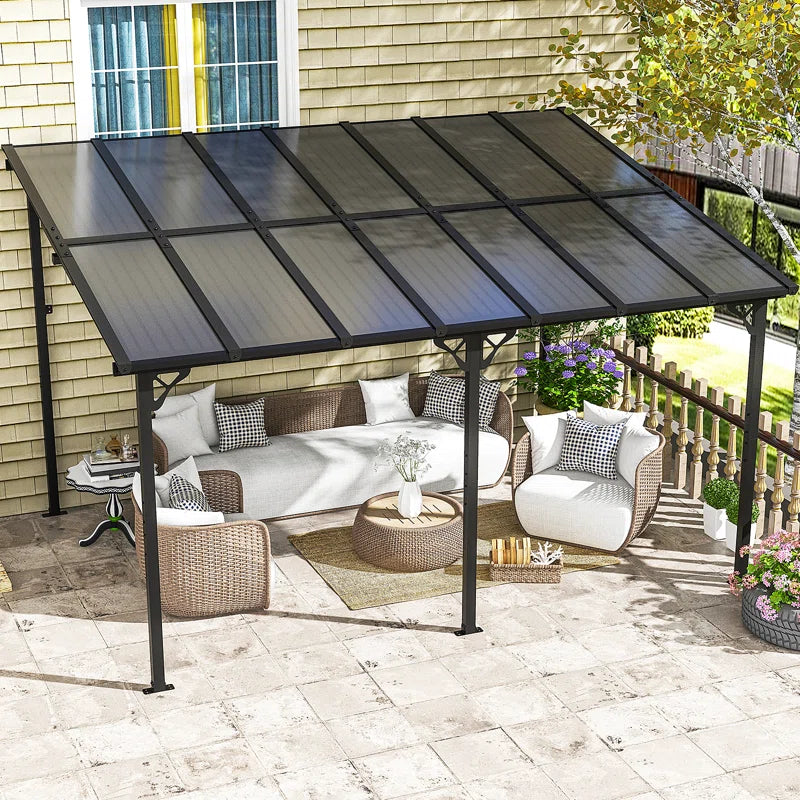 Metal Pergola with Canopy