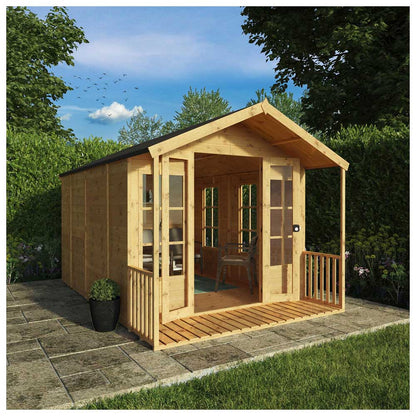 Mercia 12 x 8ft Double Door Premium Traditional Summerhouse