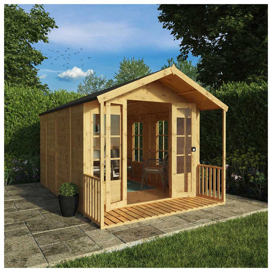 Mercia 12 x 8ft Double Door Premium Traditional Summerhouse