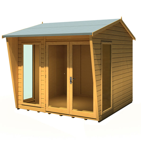 Shire Burghclere 8 x 8ft Double Door Contemporary Summerhouse