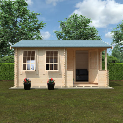 Larchwell Log Cabin - 44mm