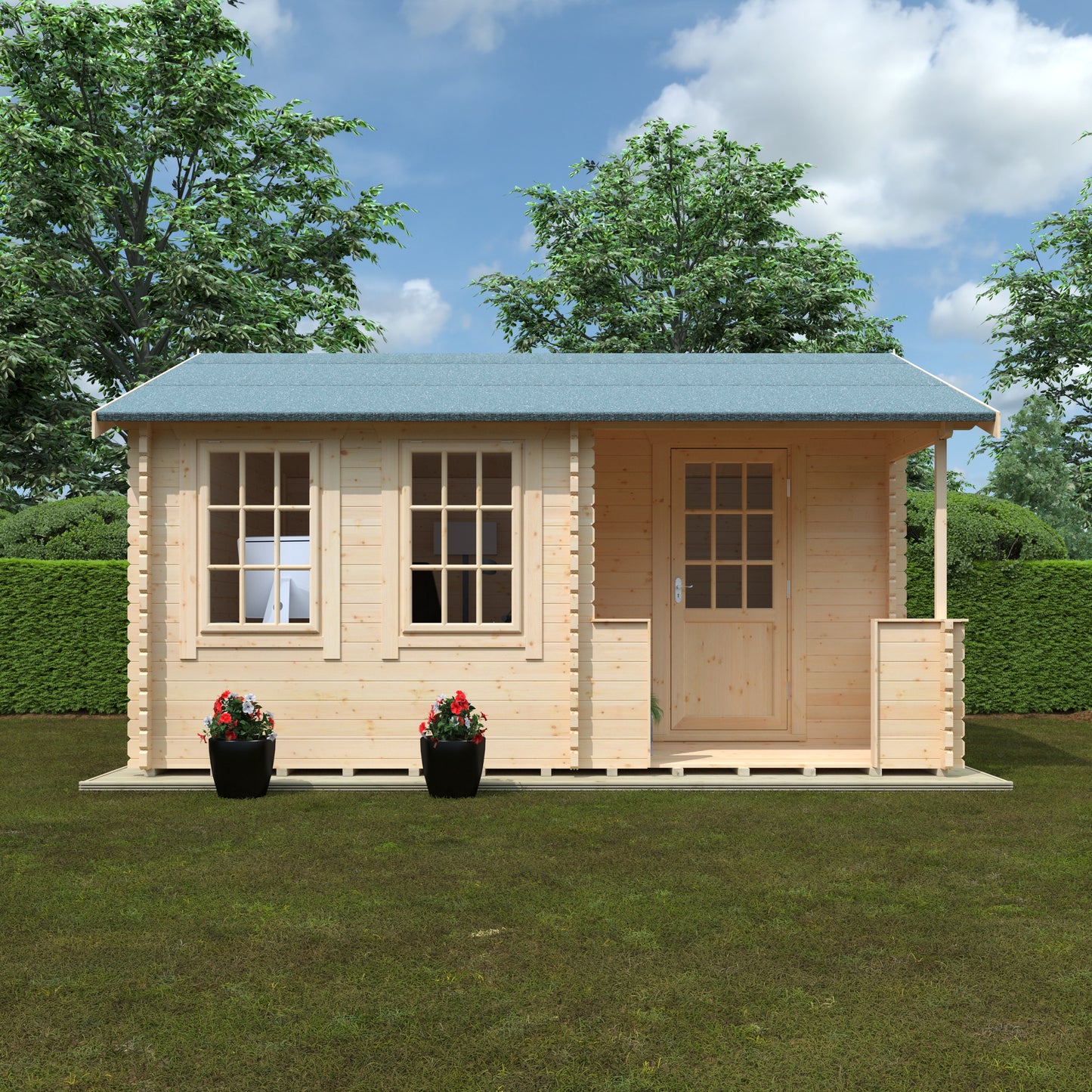 Larchwell Log Cabin - 44mm