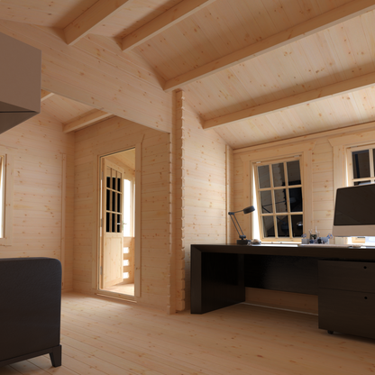 Larchwell Log Cabin - 44mm