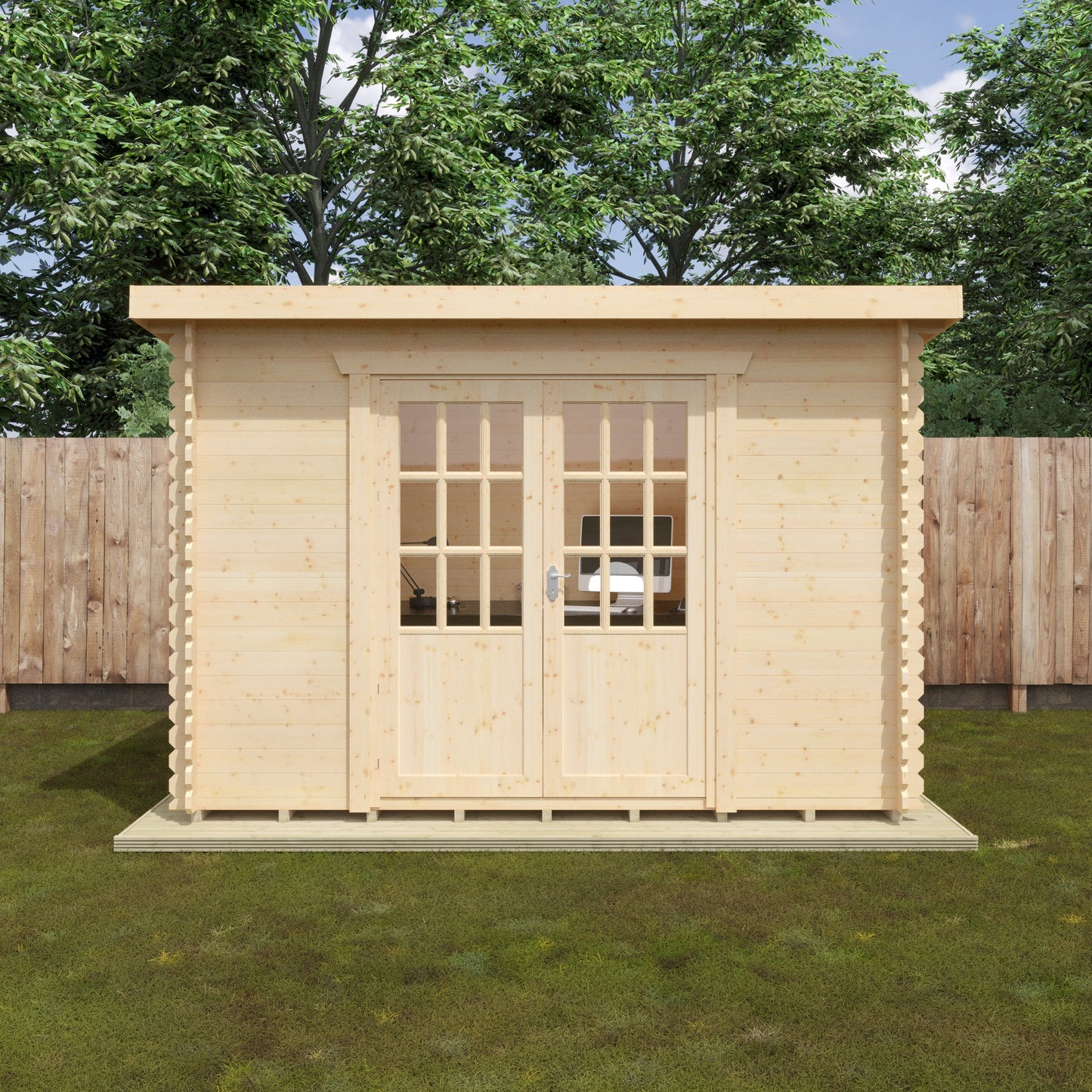 Oakline Cabin – 28mm Log Cabin – Small Size