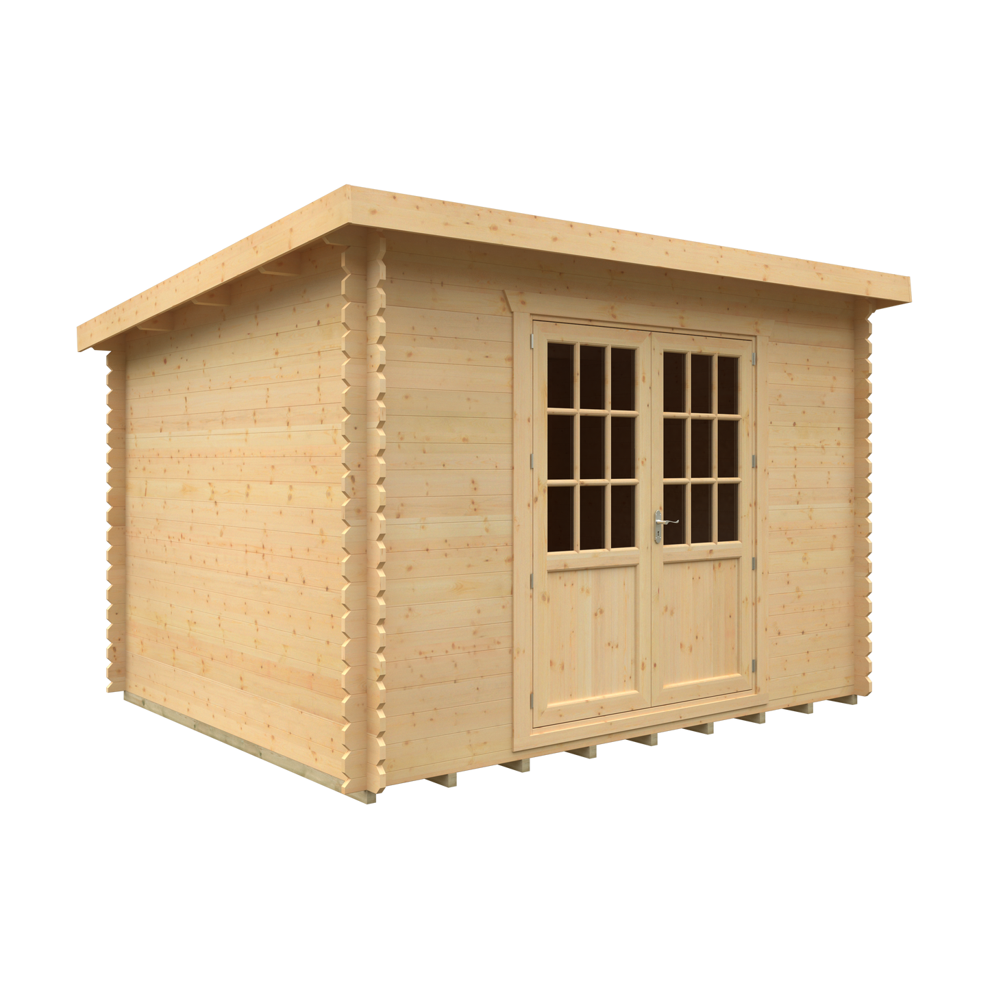 Oakline Cabin – Medium 28mm Log Cabin