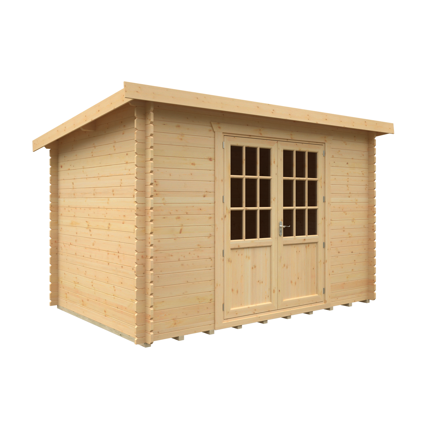 Oakline Cabin – Medium 28mm Log Cabin