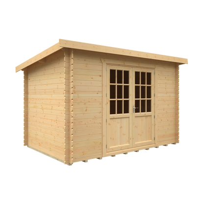 Oakline Cabin – Medium 28mm Log Cabin