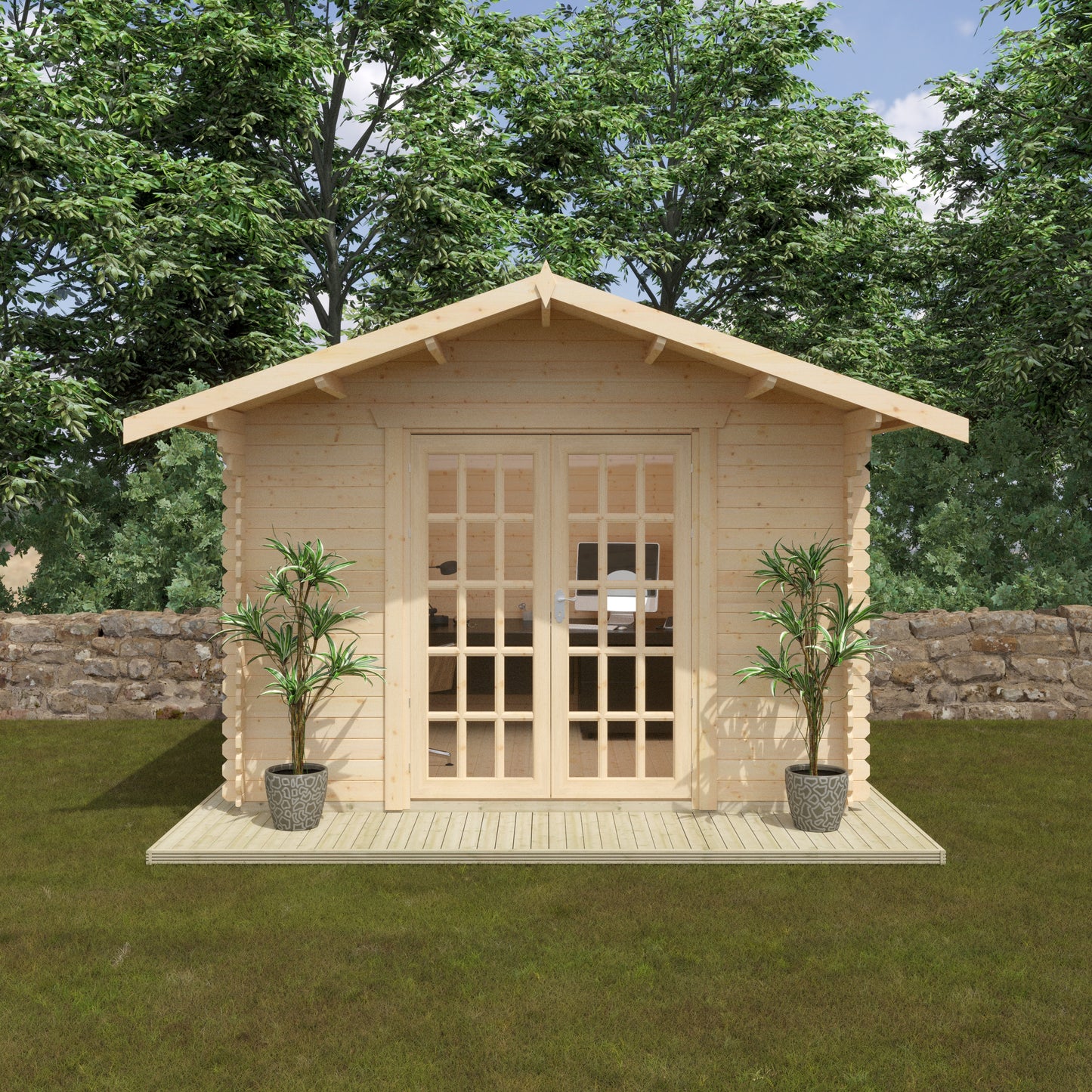 Fieldspace Cabin – 28mm Log Cabin