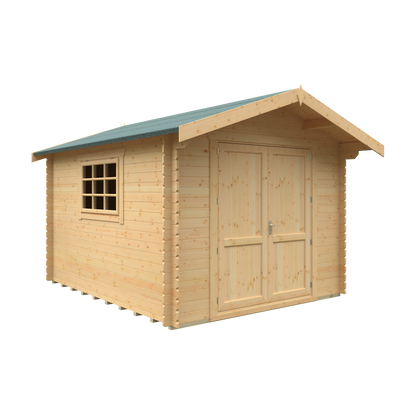 Ironhouse Cabin – 28mm Log Cabin - Gym Space