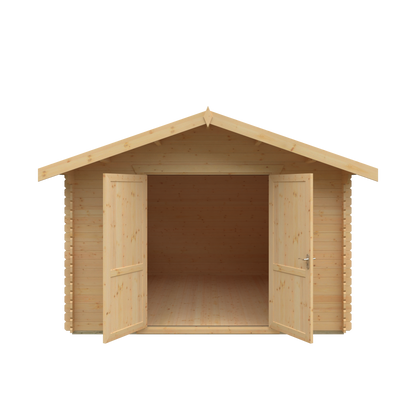Ironhouse Cabin – 28mm Log Cabin - Gym Space