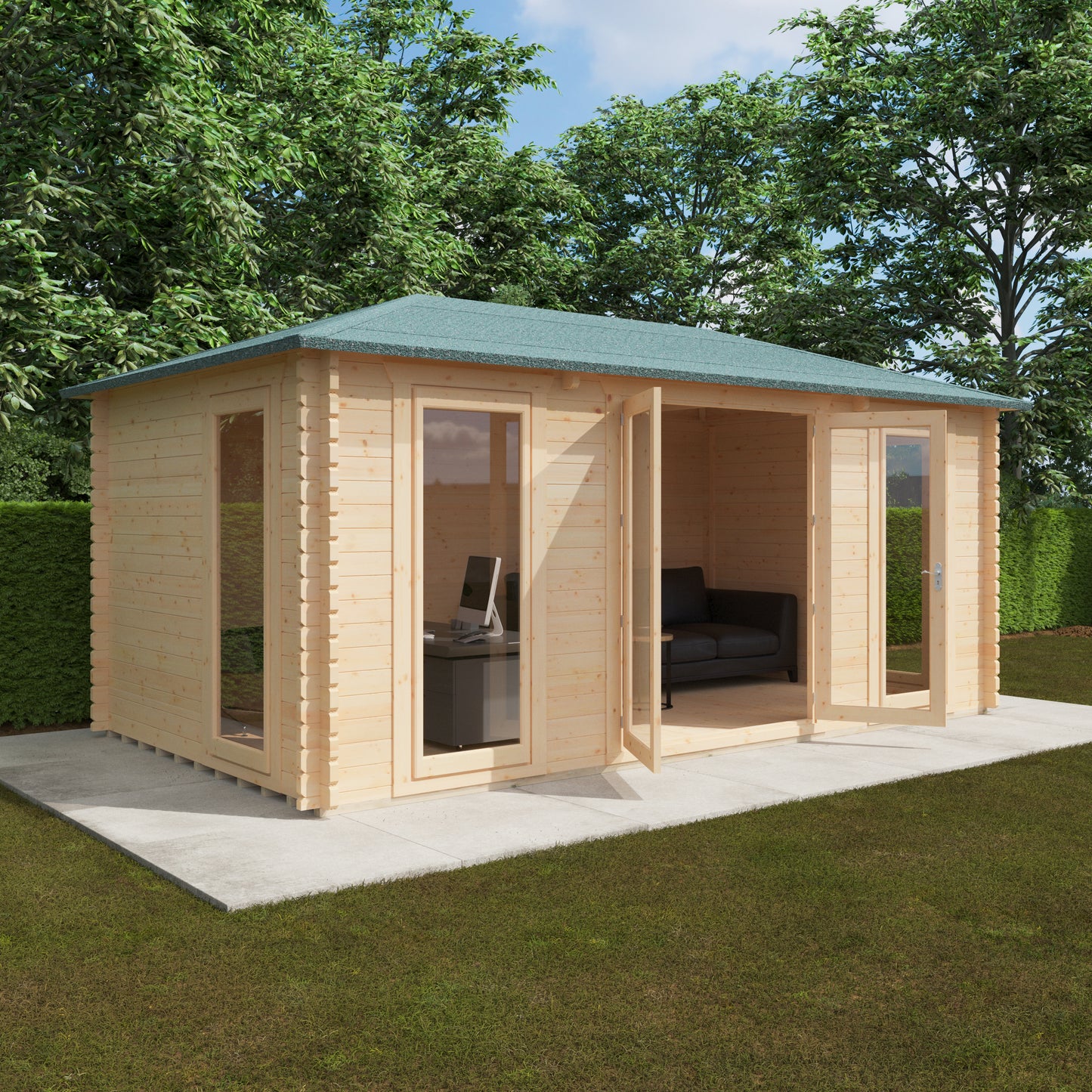 Oakridge Log Cabin – 44mm