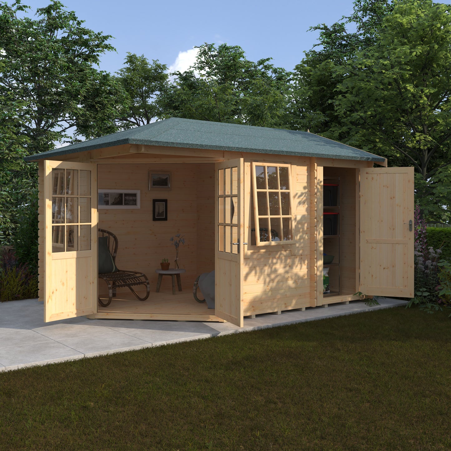 Stonewillow Cabin – 28mm Log Cabin