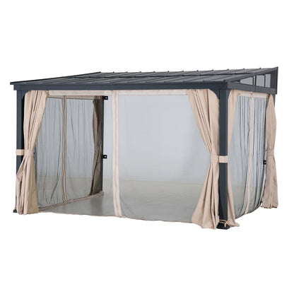 Sunjoy 10x12ft Wall Mounted Gazebo