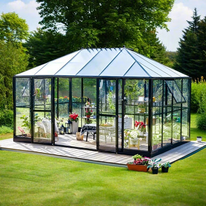 14" W x 9.5" D Hobby Greenhouse